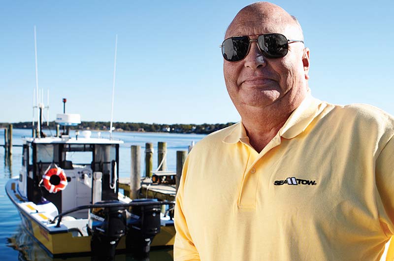 Captain Joe Frohnhoefer, Founder Sea Tow and boating safety advocate.